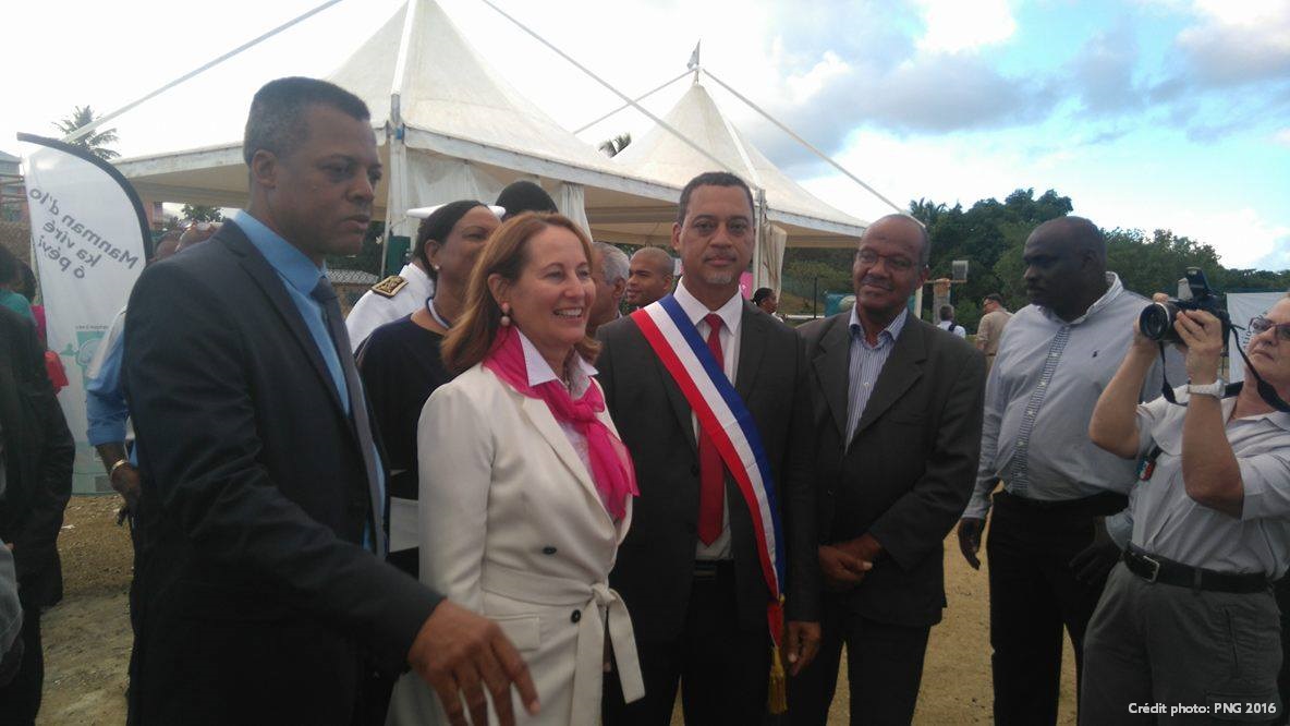 Ségolène ROYAL, en visite en Guadeloupe